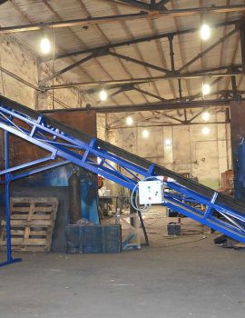 Стационарный ленточный транспортёр