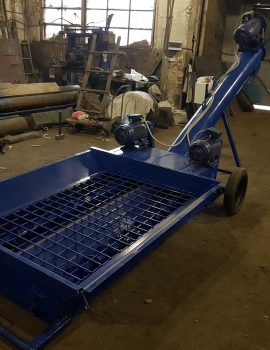 Выгрузка из вагонов хопперов