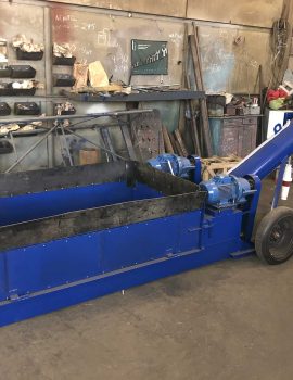 Передвижное оборудование для выгрузки цемента из вагонов