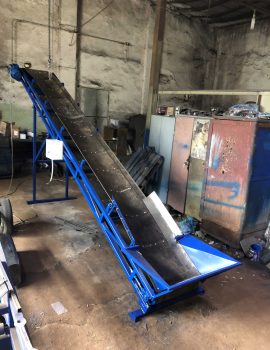 Stationary belt conveyor 10 meters